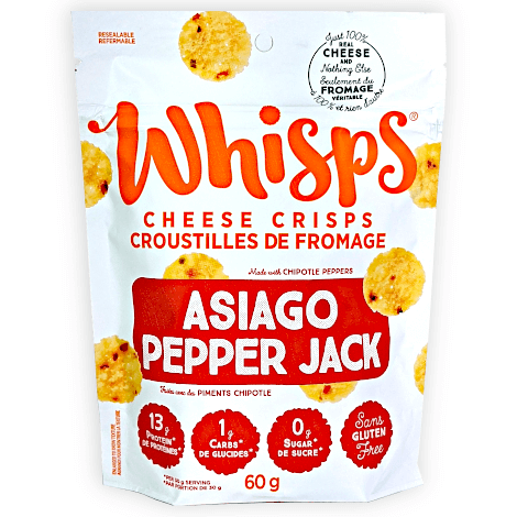 Cheese Crisps - Asiago & Pepper Jack